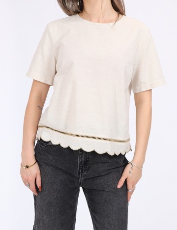 Bluza Vero Moda, bej