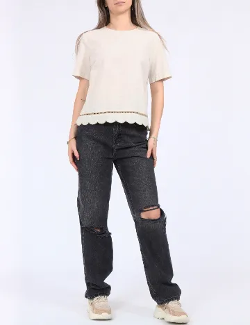 Bluza Vero Moda, bej