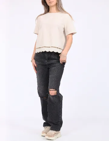 Bluza Vero Moda, bej