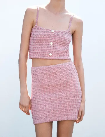 Fusta Zara, roz