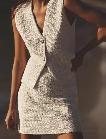 Fusta Zara, crem