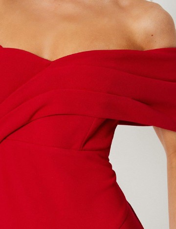 Rochie medie Coast, rosu
