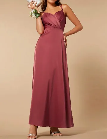Rochie lunga SHEIN, roz pudra