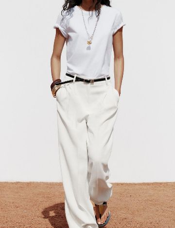 Tricou Zara, alb