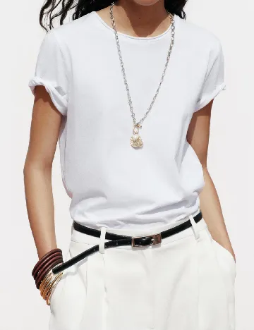 Tricou Zara, alb