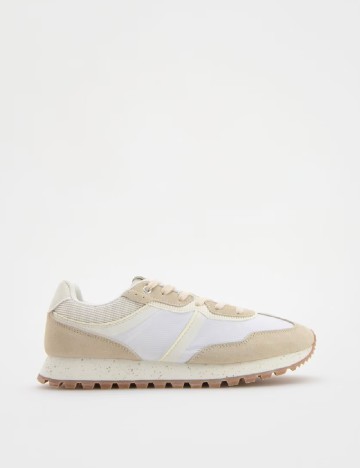 Adidasi Reserved, crem