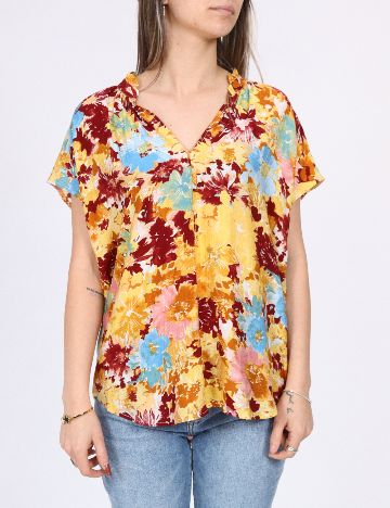 Bluza Vero Moda, mix culori