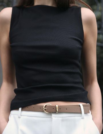 Top Zara, negru