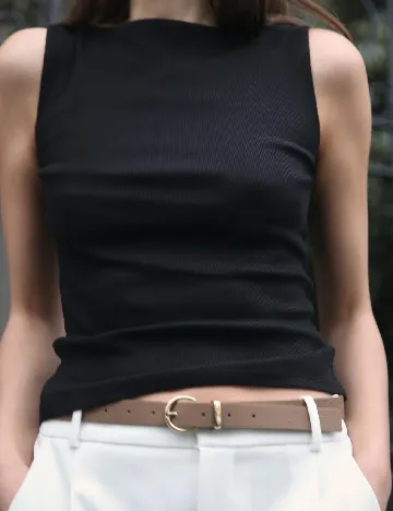Top Zara, negru