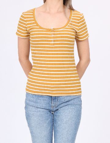 Tricou Vero Moda, mustar