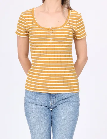 Tricou Vero Moda, mustar
