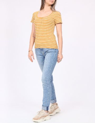 Tricou Vero Moda, mustar