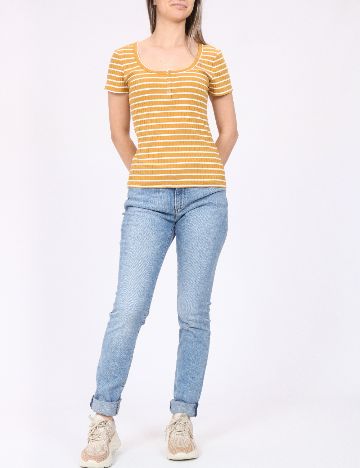 Tricou Vero Moda, mustar