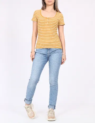 Tricou Vero Moda, mustar
