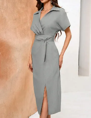 Rochie medie SHEIN, gri