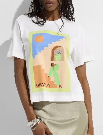 Tricou Vero Moda, alb