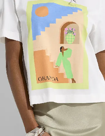 Tricou Vero Moda, alb