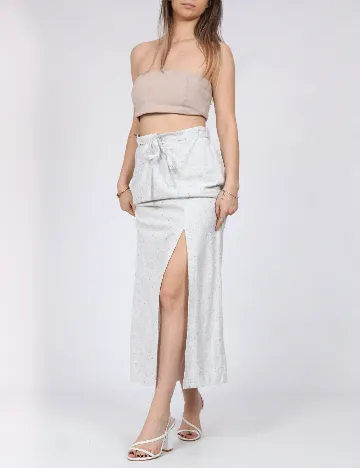 Fusta Vero Moda, gri