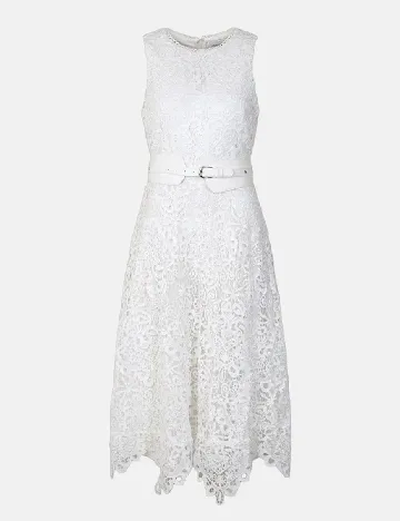 Rochie medie Coast, alb