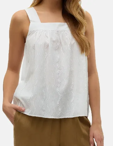 Maiou Vero Moda, alb