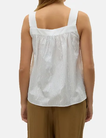 Maiou Vero Moda, alb
