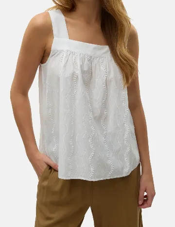 Maiou Vero Moda, alb