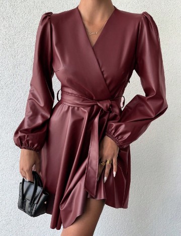 Rochie scurta SHEIN, visiniu
