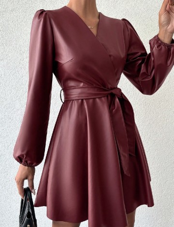 Rochie scurta SHEIN, visiniu