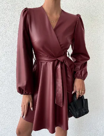 Rochie scurta SHEIN, visiniu