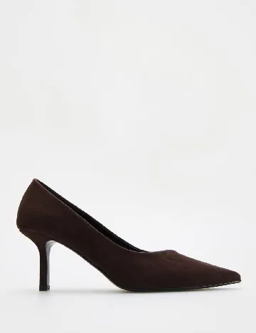 Pantofi Reserved, maro