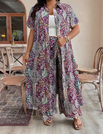 Compleu SHEIN CURVE, mix culori