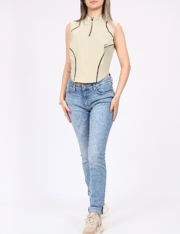 Top Vero Moda, verde