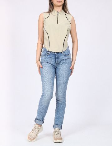 Top Vero Moda, verde