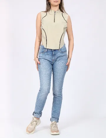Top Vero Moda, verde