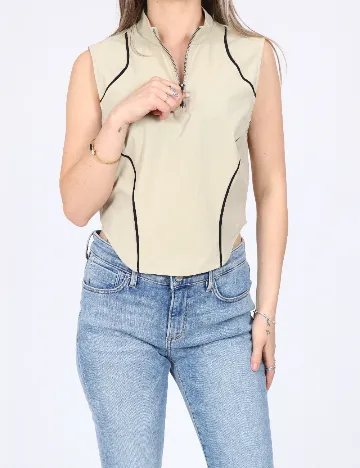 Top Vero Moda, verde