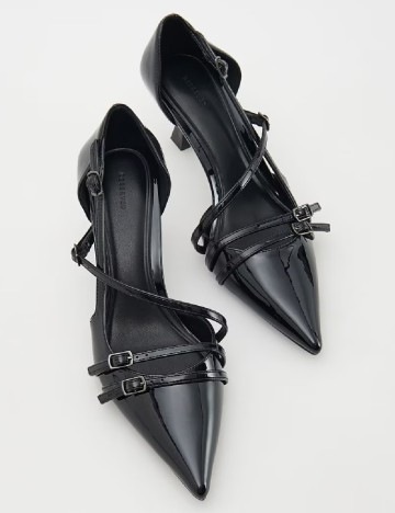 Pantofi Reserved, negru