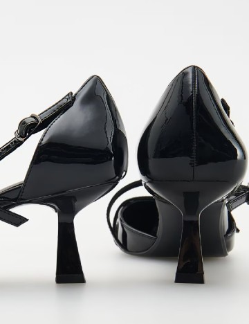 Pantofi Reserved, negru
