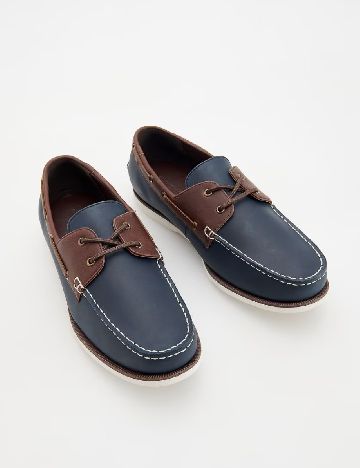 Mocasini Reserved, bleumarin