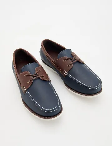 Mocasini Reserved, bleumarin
