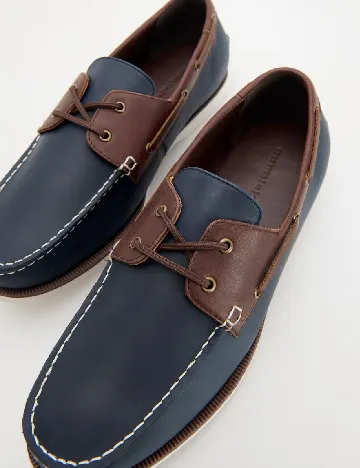 Mocasini Reserved, bleumarin