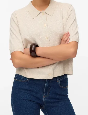 Bluza Vero Moda, crem