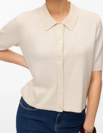 Bluza Vero Moda, crem