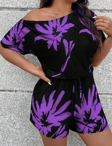 Salopeta SHEIN CURVE, negru