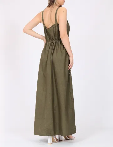 Rochie lunga Vero Moda, verde