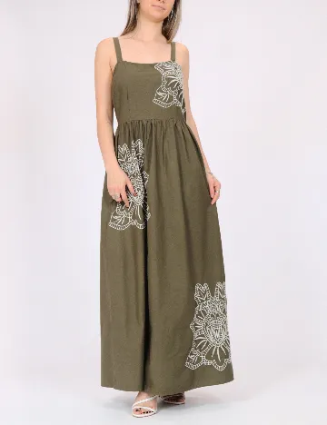 Rochie lunga Vero Moda, verde