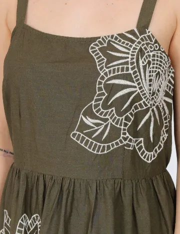 Rochie lunga Vero Moda, verde