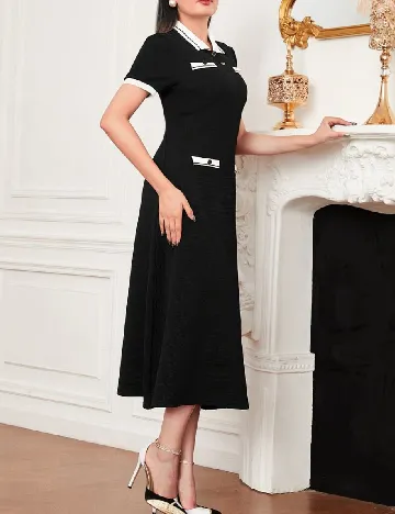 Rochie medie SHEIN, negru