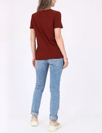 Tricou Vero Moda, visiniu