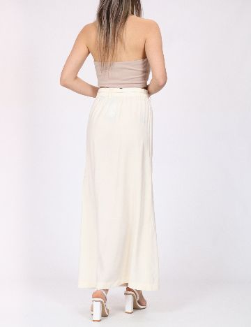 Fusta Vero Moda, crem