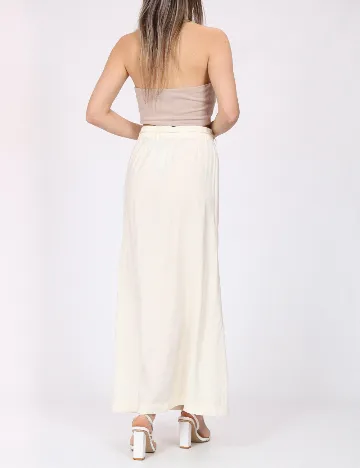 Fusta Vero Moda, crem